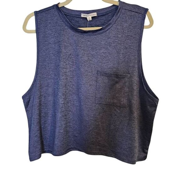 Threads 4 Thought top, blue tank,size XL. NWT #868 - Picture 1 of 5